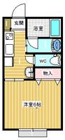 東京都八王子市加住町1(アパート)の賃貸物件の間取り