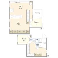 物件の間取り画像