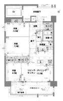 物件の間取り画像