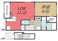 千葉県市原市姉崎西2(アパート)の賃貸物件の間取り