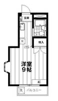 千葉県千葉市中央区松波3(マンション)の賃貸物件の間取り