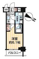 MAXIV BANDOBASHI TWIN EASTの間取り