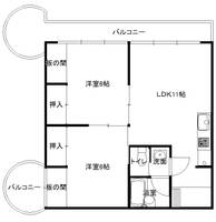 物件の間取り画像