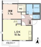 物件の間取り画像