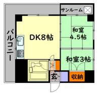 物件の間取り画像