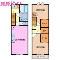 物件の間取り画像