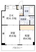 東京都荒川区東日暮里1(マンション)の賃貸物件の間取り