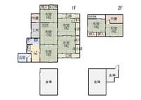 石川県加賀市分校町(一戸建)の賃貸物件の間取り
