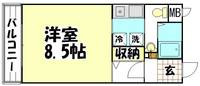 物件の間取り画像