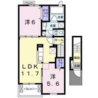 ピア六条IIの間取り