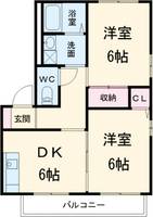 グリーンヒル西山の間取り