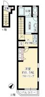 グリシーヌ経堂の間取り