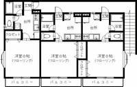 カーサオリエンテの間取り