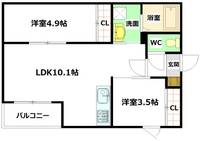 物件の間取り画像
