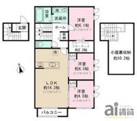 物件の間取り画像