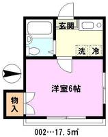 埼玉県川口市本町4(マンション)の賃貸物件の間取り