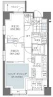 メゾンカルム本郷の間取り