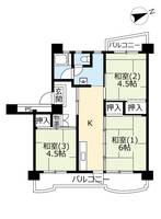 物件の間取り画像