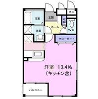 埼玉県さいたま市南区内谷2(マンション)の賃貸物件の間取り