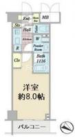コンシェリア東京BAYSIDE COURTの間取り