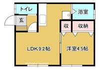 物件の間取り画像