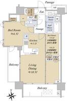 物件の間取り画像