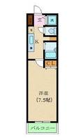 東京都新宿区新宿2(マンション)の賃貸物件の間取り