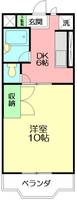 神奈川県秦野市曽屋(マンション)の賃貸物件の間取り