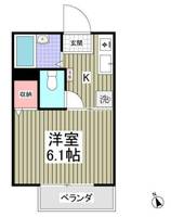 東京都多摩市和田(アパート)の賃貸物件の間取り