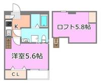 千葉県千葉市中央区寒川町1(アパート)の賃貸物件の間取り