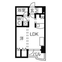 北海道札幌市中央区南五条西10(マンション)の賃貸物件の間取り