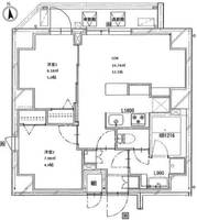東京都台東区浅草橋2(マンション)の賃貸物件の間取り
