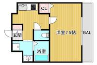 グリーンピアー京橋の間取り