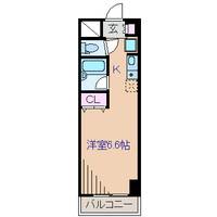 神奈川県横浜市神奈川区松見町4(マンション)の賃貸物件の間取り