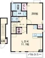 物件の間取り画像