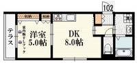 東京都練馬区関町南2(マンション)の賃貸物件の間取り