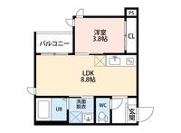 REGALEST肥後大津駅の間取り