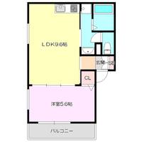 大阪府大阪市東淀川区井高野2(アパート)の賃貸物件の間取り