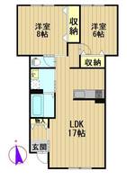 物件の間取り画像