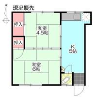天満第二中島アパートの間取り