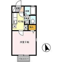 山形県山形市南栄町3(アパート)の賃貸物件の間取り
