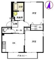 物件の間取り画像