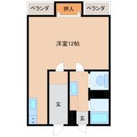 東京都八王子市大和田町5(マンション)の賃貸物件の間取り
