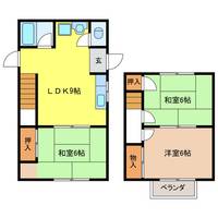 岐阜県瑞穂市生津滝坪町1(一戸建)の賃貸物件の間取り