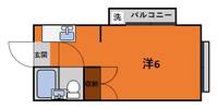 ヴァリューハイツの間取り