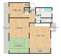 物件の間取り画像