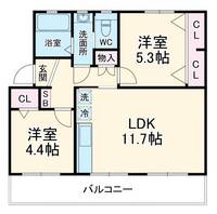 物件の間取り画像