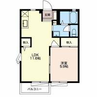 物件の間取り画像