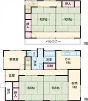 物件の間取り画像
