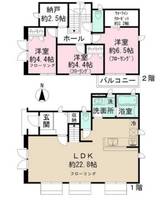 物件の間取り画像